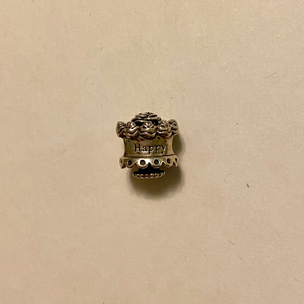 Pandora Birthday Cake Charm